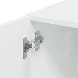 Slim Storage Cabinet White 40x42.5x225 cm Engineered Wood - Extra Image