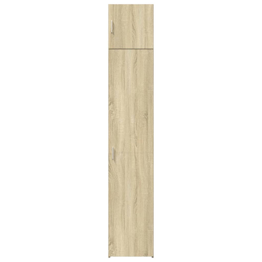 Slim Storage Cabinet Sonoma Oak 40x42.5x225 cm Engineered Wood