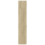 Slim Storage Cabinet Sonoma Oak 40x42.5x225 cm Engineered Wood