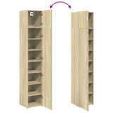 Slim Storage Cabinet Sonoma Oak 40x42.5x225 cm Engineered Wood - Extra Image