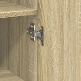 Slim Storage Cabinet Sonoma Oak 40x42.5x225 cm Engineered Wood - Extra Image