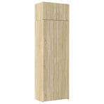 Storage Cabinet Sonoma Oak 70x42.5x225 cm Engineered Wood