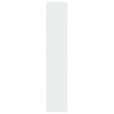 Storage Cabinet White 70x42.5x225 cm Engineered Wood