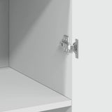 Storage Cabinet White 70x42.5x225 cm Engineered Wood - Extra Image