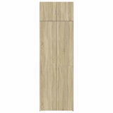 Storage Cabinet Sonoma Oak 70x42.5x225 cm Engineered Wood