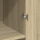 Storage Cabinet Sonoma Oak 70x42.5x225 cm Engineered Wood - Extra Image