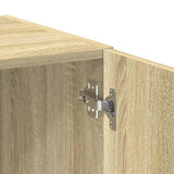 Storage Cabinet Sonoma Oak 70x42.5x225 cm Engineered Wood - Extra Image