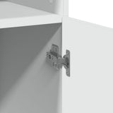 Storage Cabinet White 80x42.5x225 cm Engineered Wood - Extra Image