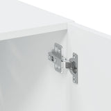 Storage Cabinet White 80x42.5x225 cm Engineered Wood - Extra Image