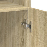 Storage Cabinet Sonoma Oak 80x42,5x225 cm Engineered Wood - Extra Image