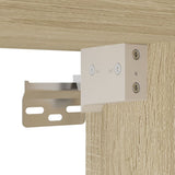 Storage Cabinet Sonoma Oak 80x42,5x225 cm Engineered Wood