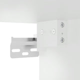 Storage Cabinet White 80x42.5x225 cm Engineered Wood - Extra Image