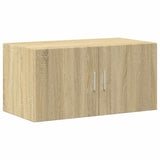 Storage Cabinet Sonoma Oak 80x42,5x225 cm Engineered Wood
