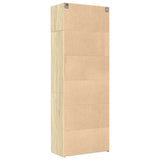 Storage Cabinet Sonoma Oak 80x42,5x225 cm Engineered Wood - Low Angle