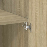 Storage Cabinet Sonoma Oak 80x42,5x225 cm Engineered Wood - Extra Image