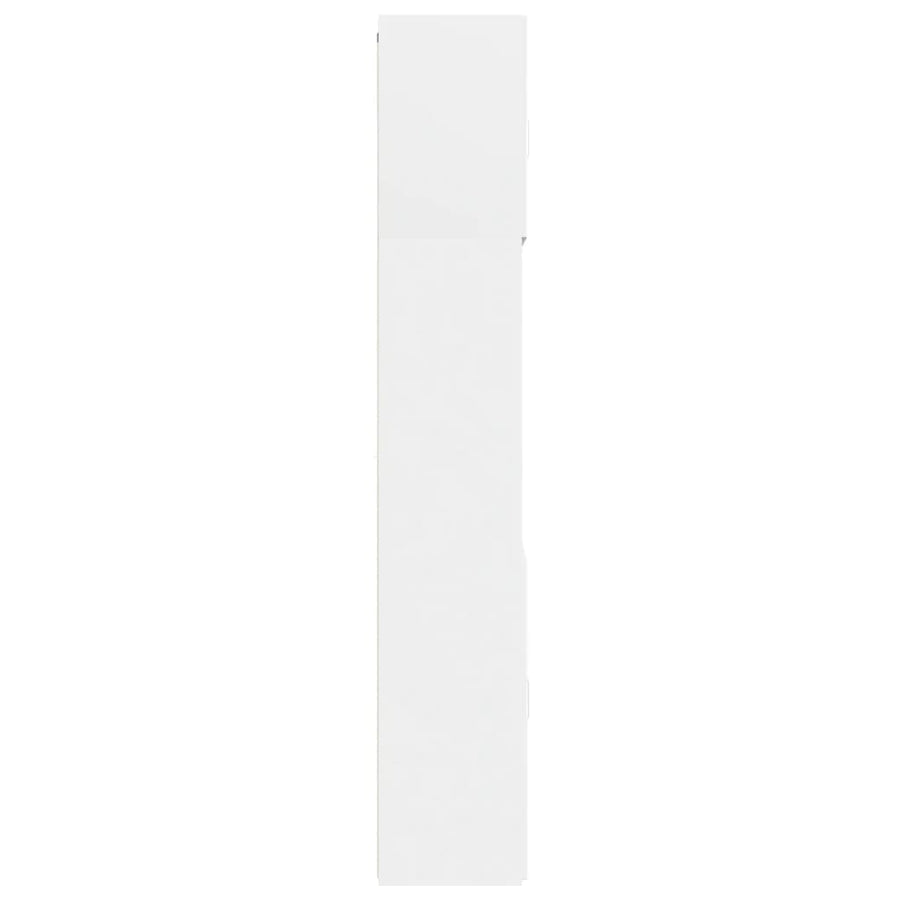 Highboard White 80x42,5x249 cm Engineered Wood