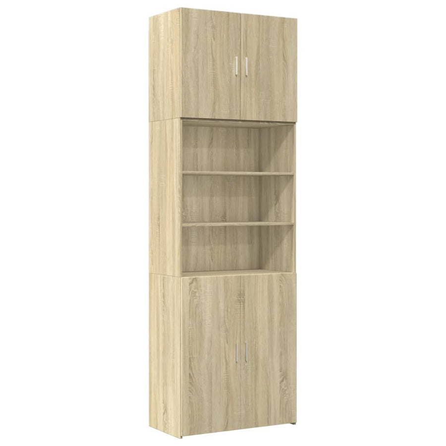 Highboard Sonoma Oak 80x42,5x249 cm Engineered Wood