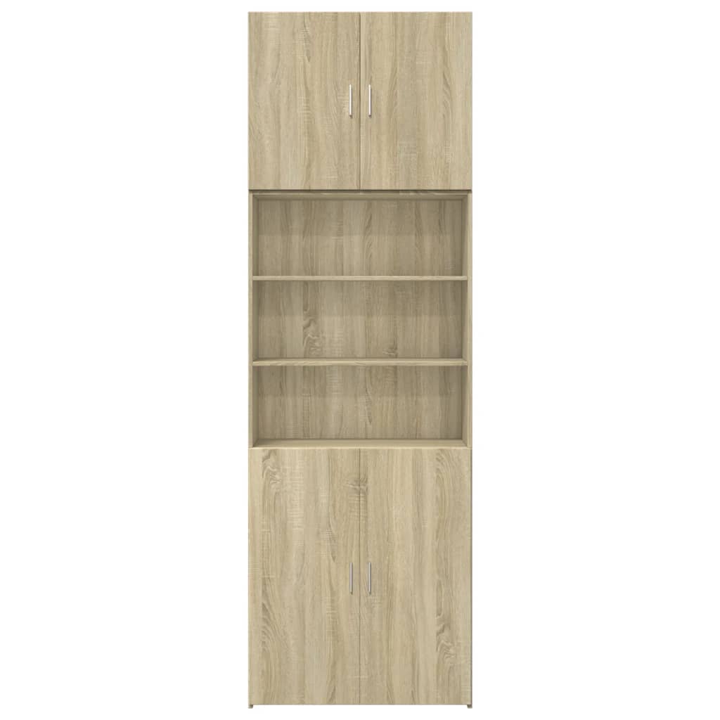 Highboard Sonoma Oak 80x42.5x249 cm Engineered Wood