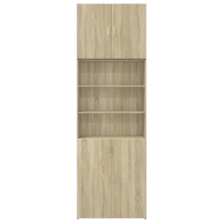 Highboard Sonoma Oak 80x42,5x249 cm Engineered Wood