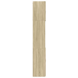 Highboard Sonoma Oak 80x42.5x249 cm Engineered Wood - Close-Up Angle
