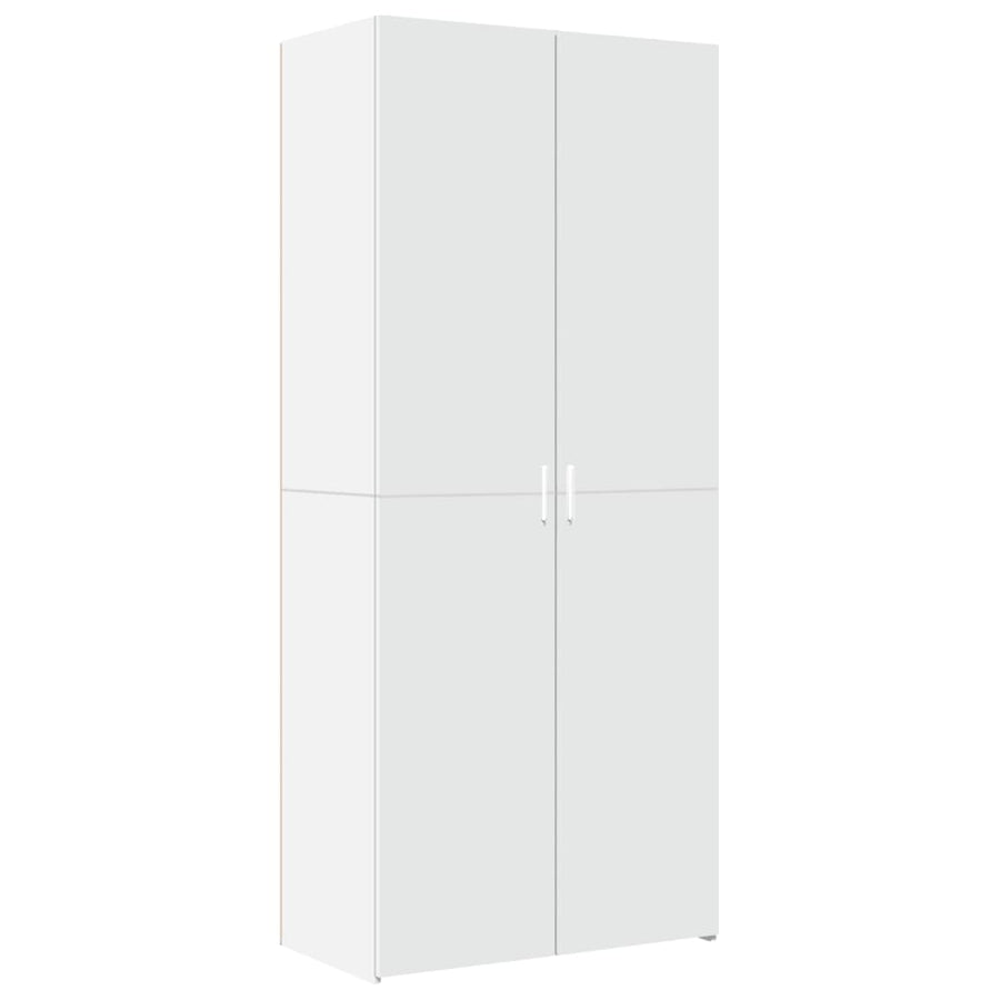 Highboard White 80x42,5x249 cm Engineered Wood
