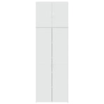 Highboard White 80x42,5x249 cm Engineered Wood