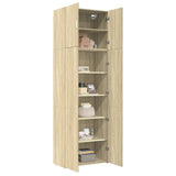 Highboard Sonoma Oak 80x42.5x249 cm Engineered Wood