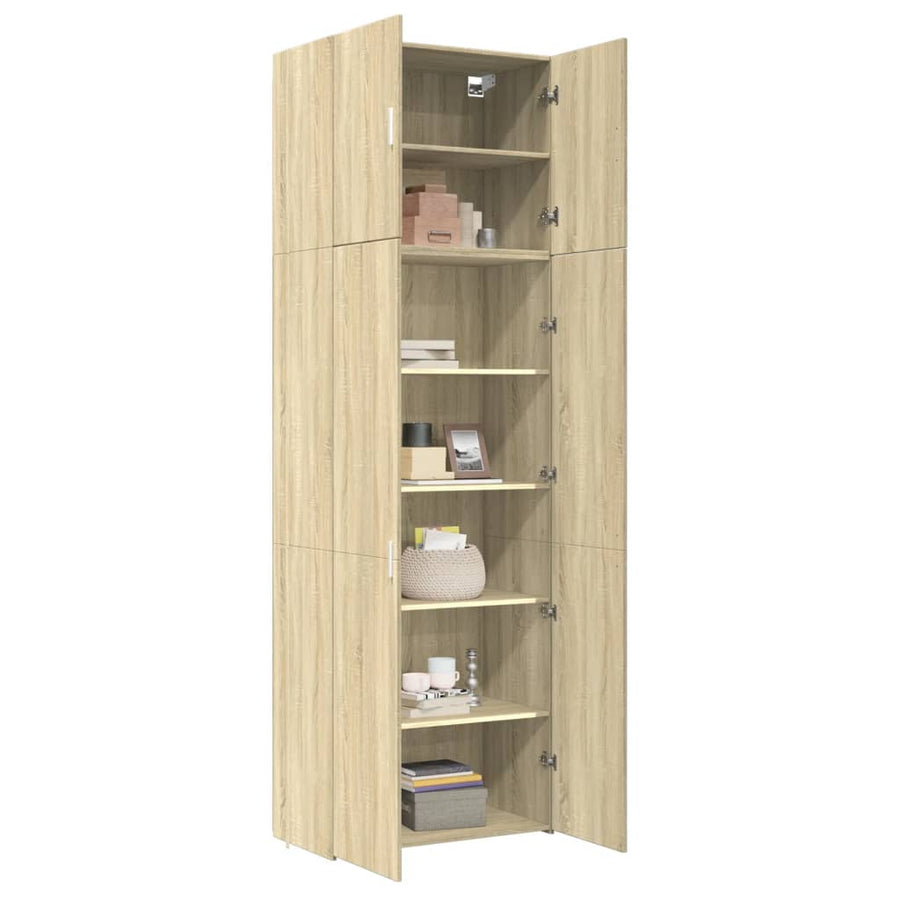 Highboard Sonoma Oak 80x42,5x249 cm Engineered Wood