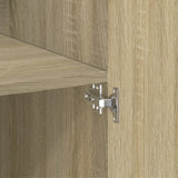 Highboard Sonoma Oak 80x42.5x249 cm Engineered Wood