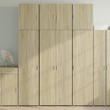Highboard Sonoma Oak 80x42.5x249 cm Engineered Wood