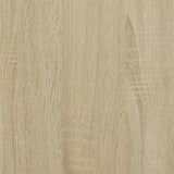 Highboard Sonoma Oak 80x42.5x185 cm Engineered Wood
