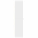 Highboard White 30x42.5x185 cm Engineered Wood