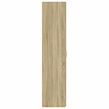 Highboard Sonoma Oak 30x42.5x185 cm Engineered Wood - 45-Degree Angle
