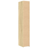 Highboard Sonoma Oak 30x42.5x185 cm Engineered Wood