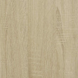 Highboard Sonoma Oak 30x42.5x185 cm Engineered Wood - Extra Image