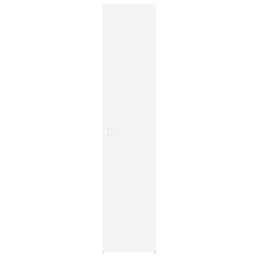 Highboard White 40x42.5x185 cm Engineered Wood