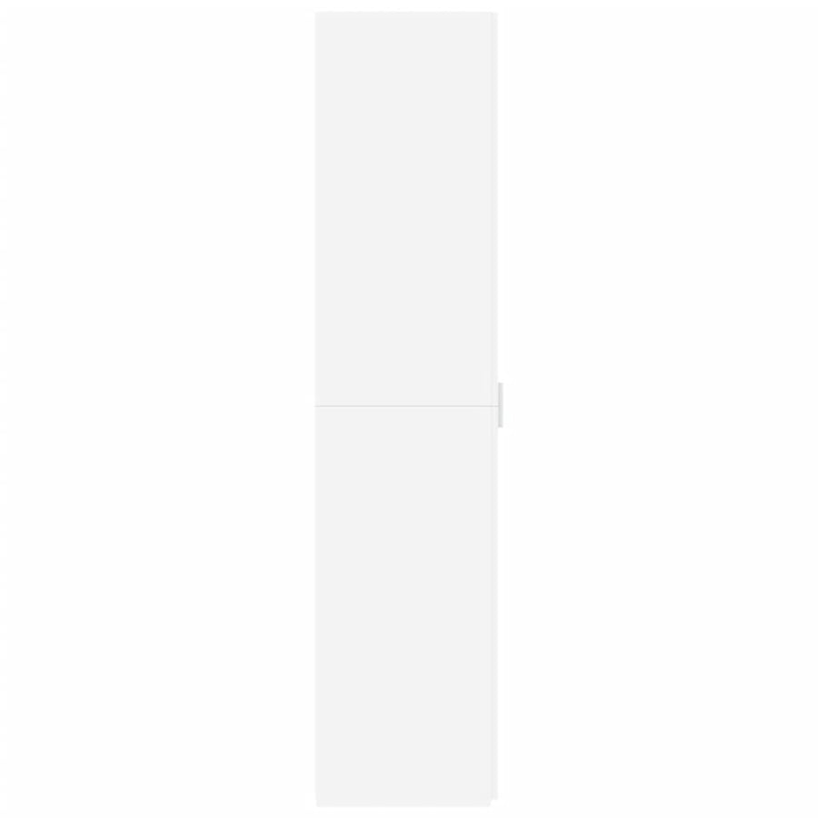 Highboard White 40x42.5x185 cm Engineered Wood