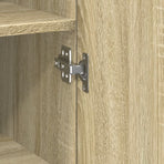 Highboard Sonoma Oak 40x42.5x185 cm Engineered Wood