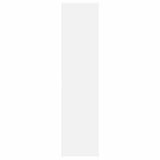 Highboard White 45x42.5x185 cm Engineered Wood - Side View