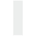 Highboard White 50x42.5x185 cm Engineered Wood