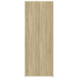 Highboard Sonoma Oak 70x42.5x185 cm Engineered Wood