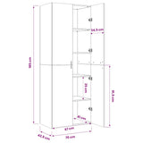 Highboard Sonoma Oak 70x42.5x185 cm Engineered Wood