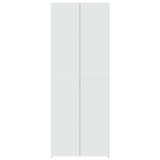 Highboard White 70x42.5x185 cm Engineered Wood