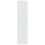 Highboard White 70x42.5x185 cm Engineered Wood