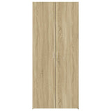 Highboard Sonoma Oak 70x42.5x185 cm Engineered Wood - Top-Down View