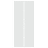 Highboard White 80x42.5x185 cm Engineered Wood
