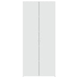 Highboard White 80x42.5x185 cm Engineered Wood - Top-Down View