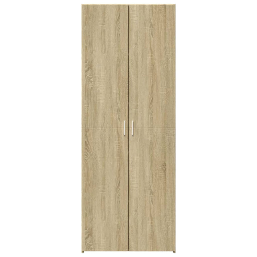 Highboard Sonoma Oak 80x42.5x185 cm Engineered Wood