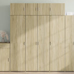 Highboard Sonoma Oak 80x42.5x185 cm Engineered Wood