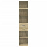 Highboard Sonoma Oak 40x42.5x185 cm Engineered Wood - Top-Down View